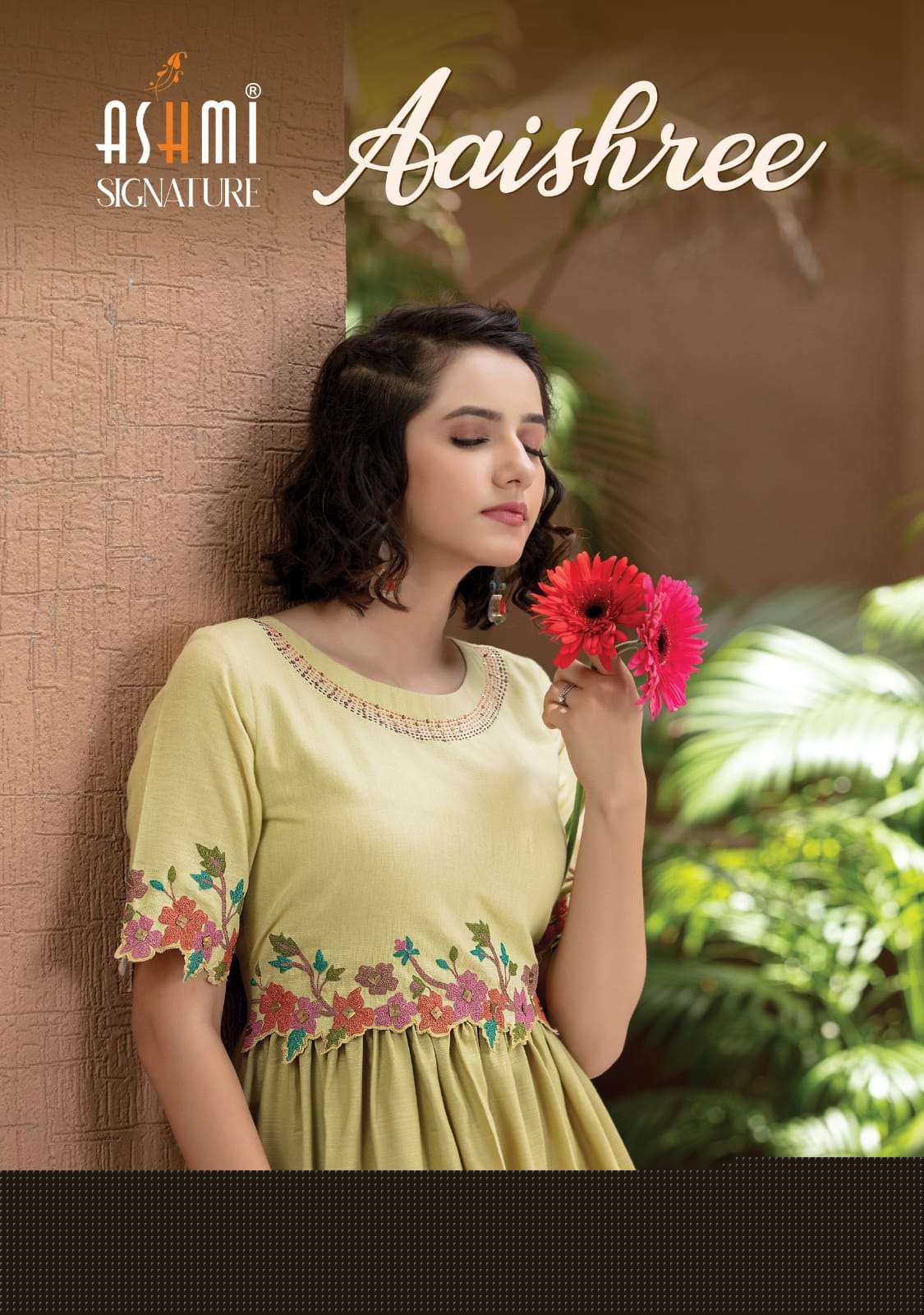 AISHREE BY ASHMI 101 TO 106 SERIES DESIGNER STYLISH FANCY COLORFUL BEAUTIFUL PARTY WEAR & ETHNIC WEAR COLLECTION HEAVY COTTON EMBROIDERED KURTIS WITH BOTTOM AT WHOLESALE PRICE
