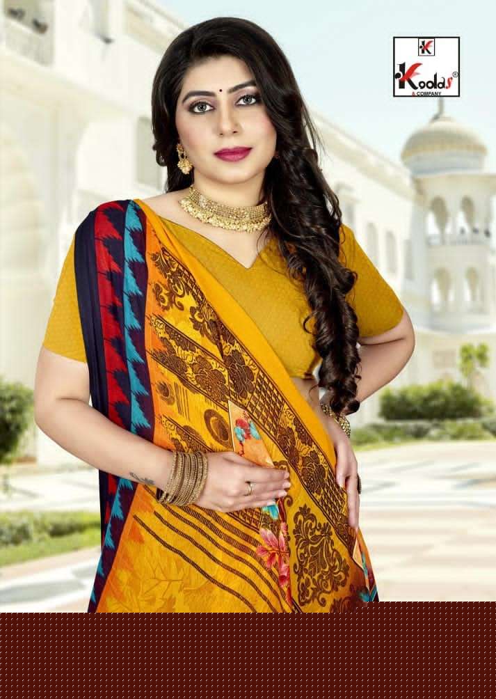 GARAM CHAI VOL-107 BY KODAS 1802 TO 1817 SERIES INDIAN TRADITIONAL WEAR COLLECTION BEAUTIFUL STYLISH FANCY COLORFUL PARTY WEAR & OCCASIONAL WEAR RENIAL PRINT SAREES AT WHOLESALE PRICE