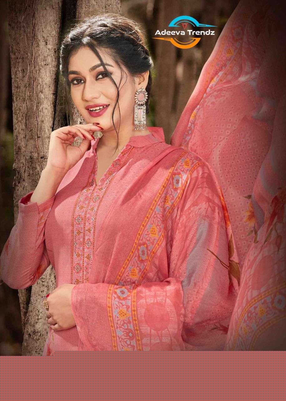 INAYAT VOL-4 BY ADEEVA TRENDZ 1001 TO 1010 SERIES BEAUTIFUL STYLISH SUITS FANCY COLORFUL CASUAL WEAR & ETHNIC WEAR & READY TO WEAR COTTON DIGITAL PRINTED DRESSES AT WHOLESALE PRICE