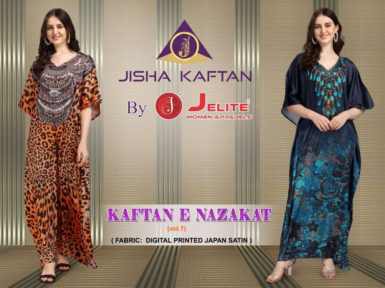 Kaftan-E-Nazakat Vol-7 By Jelite 701 To 708 Series Designer Stylish Fancy Colorful Beautiful Party Wear & Ethnic Wear Collection Satin Kaftan At Wholesale Price