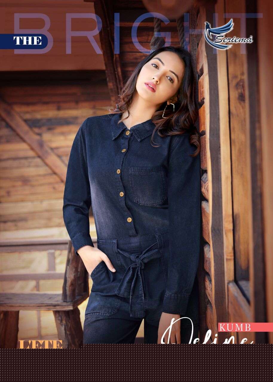 Kumb Define By Sparrow 1108 To 1111 Series Designer Stylish Fancy Colorful Beautiful Party Wear & Ethnic Wear Collection Denim Tops At Wholesale Price