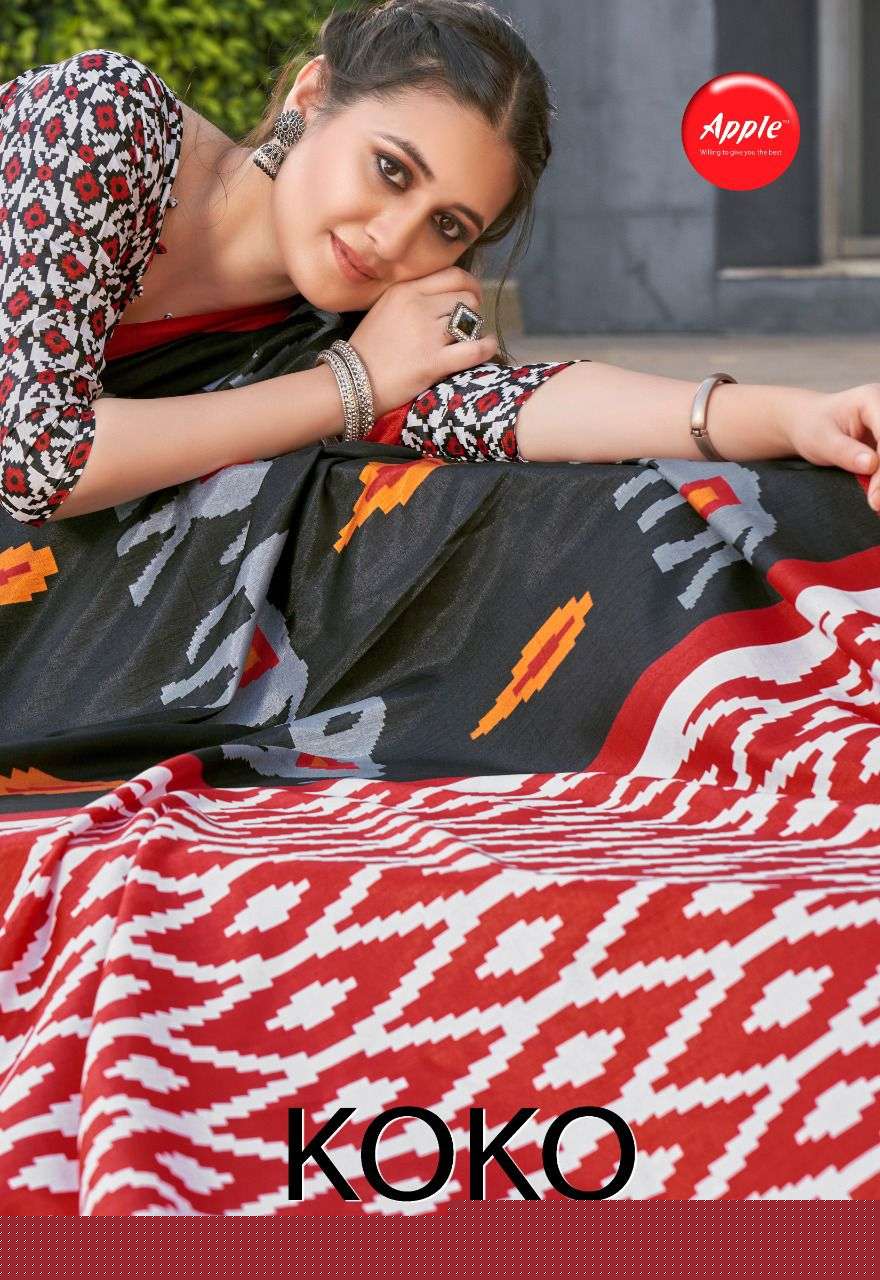 KOKO VOL-2 BY APPLE 201 TO 212 SERIES INDIAN TRADITIONAL WEAR COLLECTION BEAUTIFUL STYLISH FANCY COLORFUL PARTY WEAR & OCCASIONAL WEAR DOLA SILK SAREES AT WHOLESALE PRICE