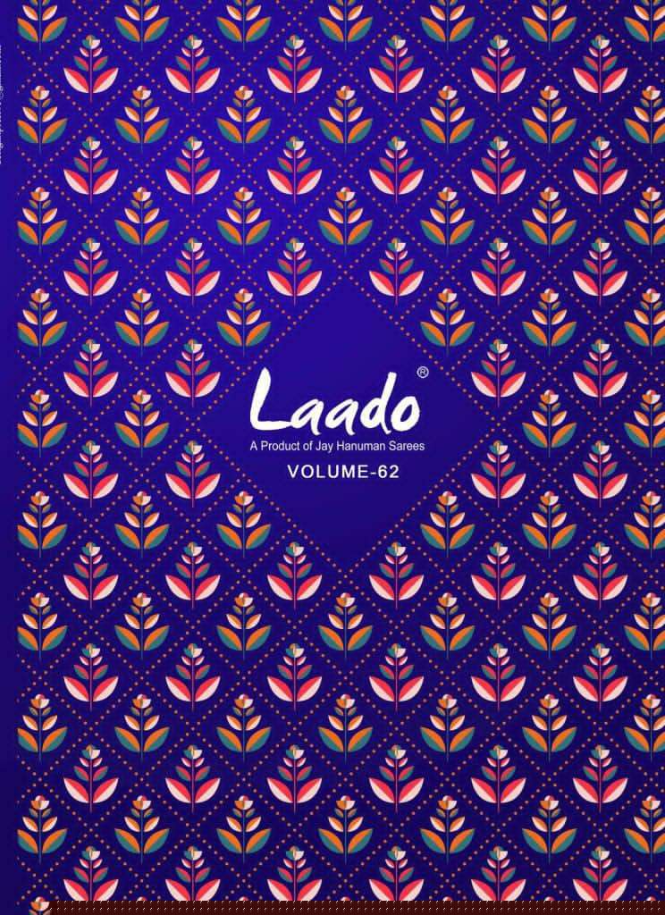 LAADO VOL-62 BY LAADO 6201 TO 6220 SERIES BEAUTIFUL SUITS STYLISH FANCY COLORFUL PARTY WEAR & OCCASIONAL WEAR PURE COTTON PRINTED DRESSES AT WHOLESALE PRICE