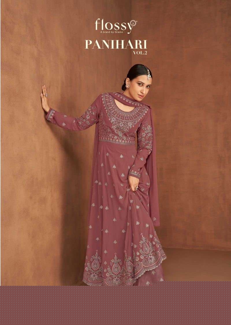 Panihari Vol-2 By Flossy 09 To 12 Series Beautiful Anarkali Suits Colorful Stylish Fancy Casual Wear & Ethnic Wear Heavy Real Georgette Dresses At Wholesale Price