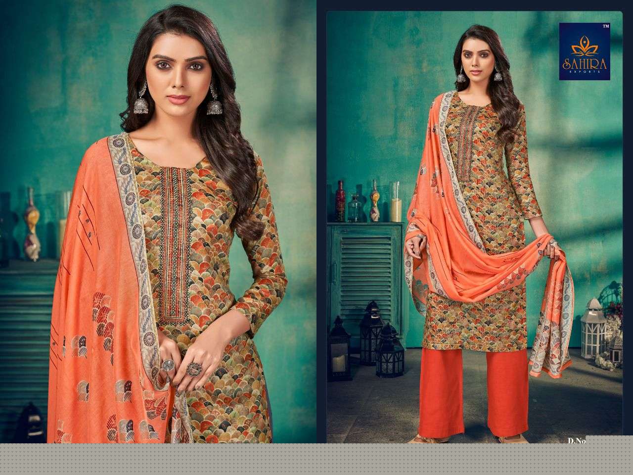 SAHIRA 13011 COLOURS BY SAHIRA EXPORTS 13011-A TO 13011-D SERIES BEAUTIFUL STYLISH SUITS FANCY COLORFUL CASUAL WEAR & ETHNIC WEAR & READY TO WEAR PURE JAM EMBRODERED DRESSES AT WHOLESALE PRICE