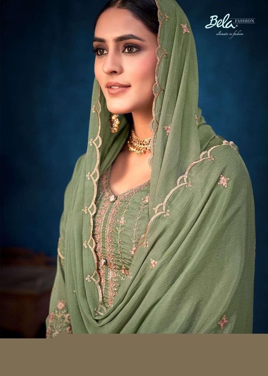 TAWAKKAL BY BELA FASHION 3150 TO 3156 SERIES BEAUTIFUL SUITS COLORFUL STYLISH FANCY CASUAL WEAR & ETHNIC WEAR CHINNON CHIFFON DRESSES AT WHOLESALE PRICE