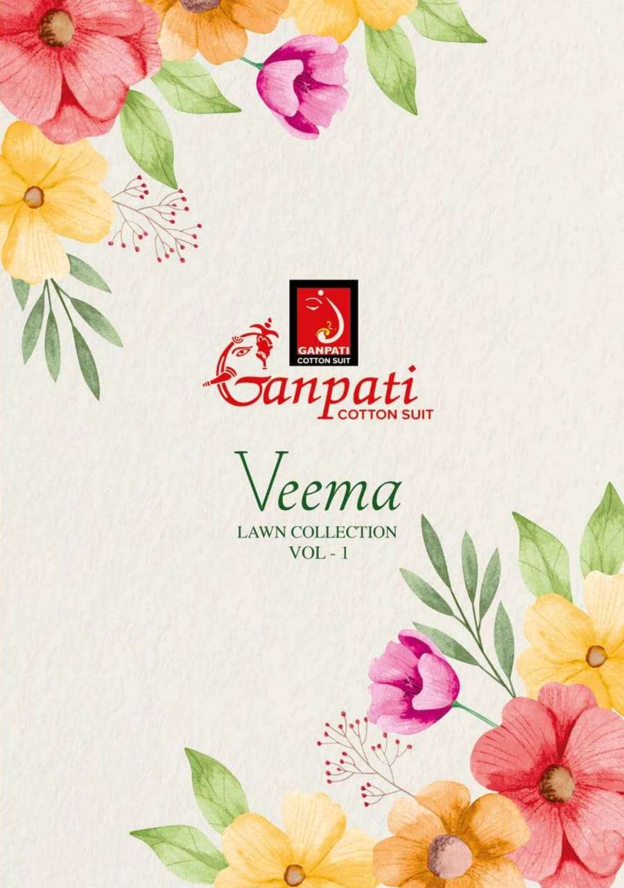 VEEMA BY GANPATI COTTON SUIT 216 TO 230 SERIES BEAUTIFUL STYLISH SUITS FANCY COLORFUL CASUAL WEAR & ETHNIC WEAR & READY TO WEAR PURE COTTON DRESSES AT WHOLESALE PRICE