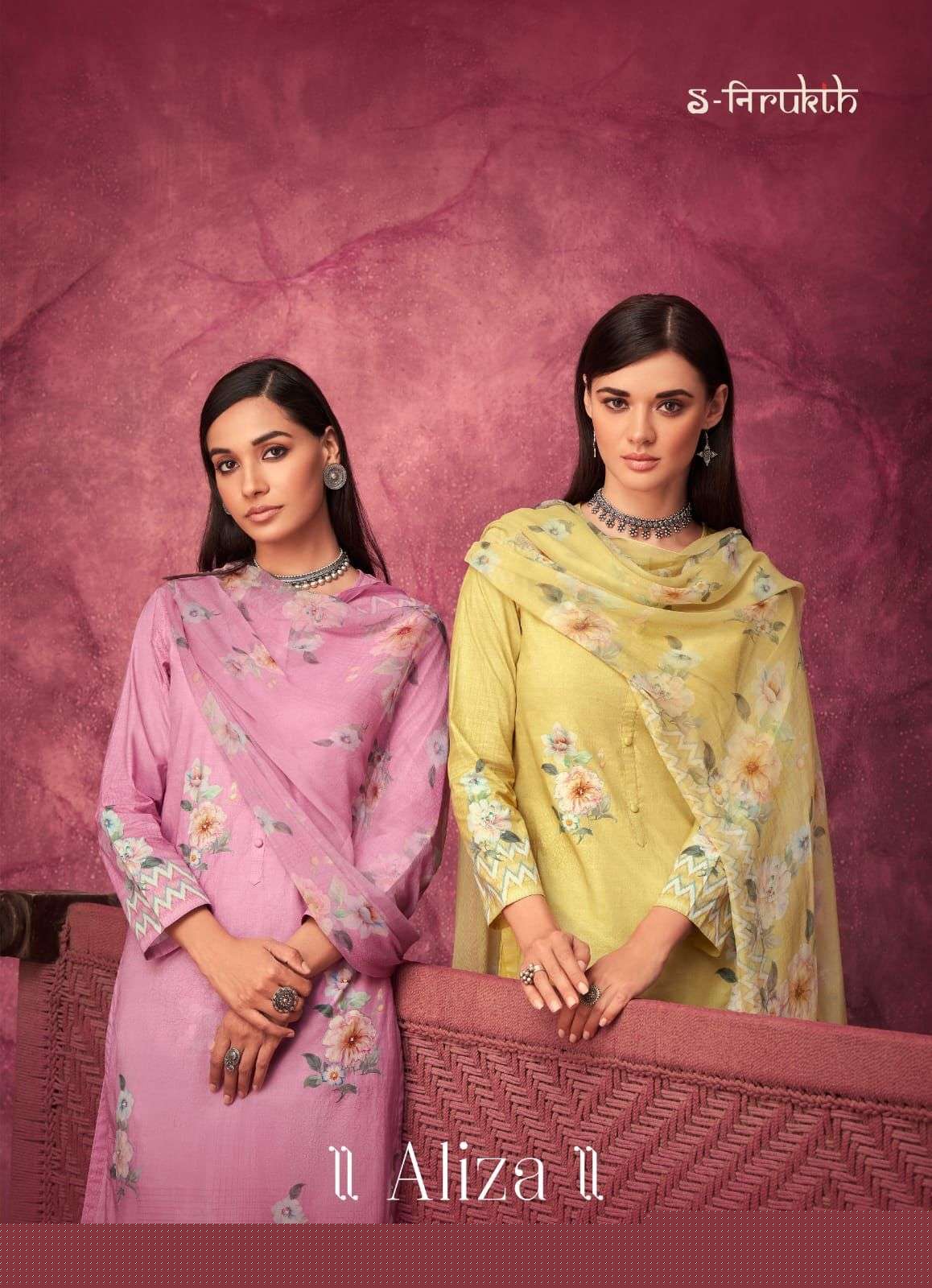 ALIZA VOL-2 BY S-NIRUKTH BEAUTIFUL SUITS COLORFUL STYLISH FANCY CASUAL WEAR & ETHNIC WEAR COTTON PRINT DRESSES AT WHOLESALE PRICE