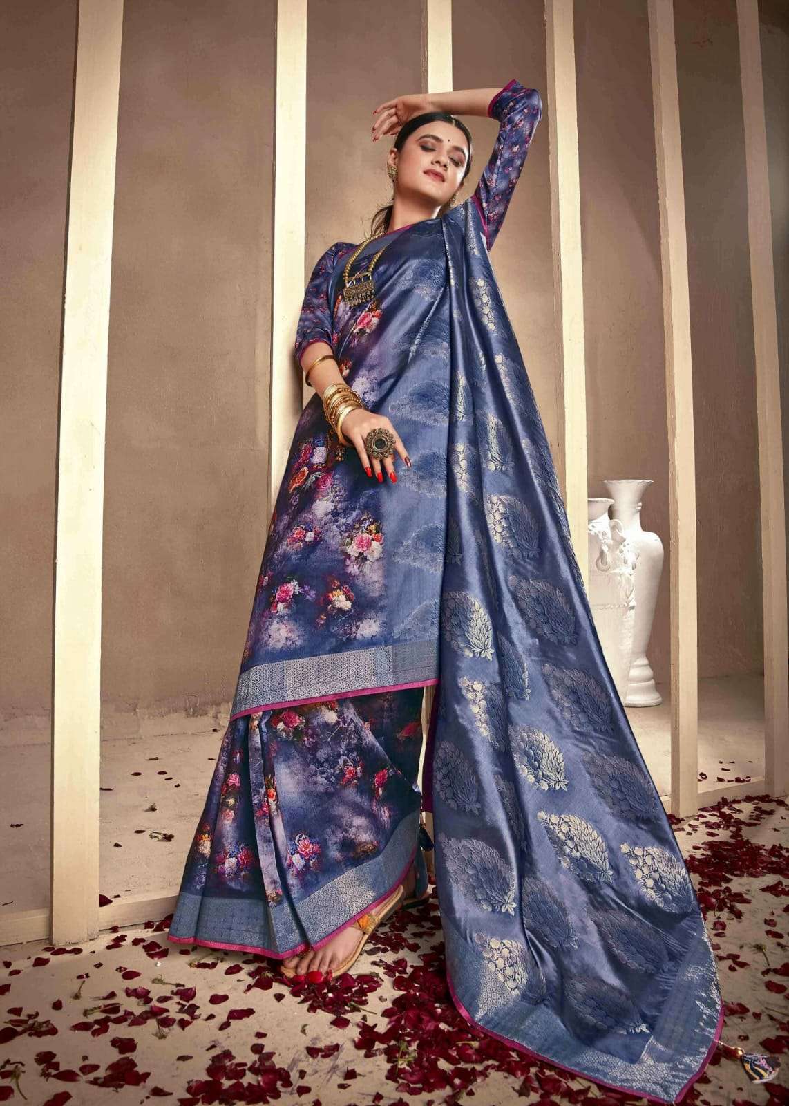 APURVA BY SHAKUNT 11351 TO 11358 SERIES INDIAN TRADITIONAL WEAR COLLECTION BEAUTIFUL STYLISH FANCY COLORFUL PARTY WEAR & OCCASIONAL WEAR SILK SAREES AT WHOLESALE PRICE