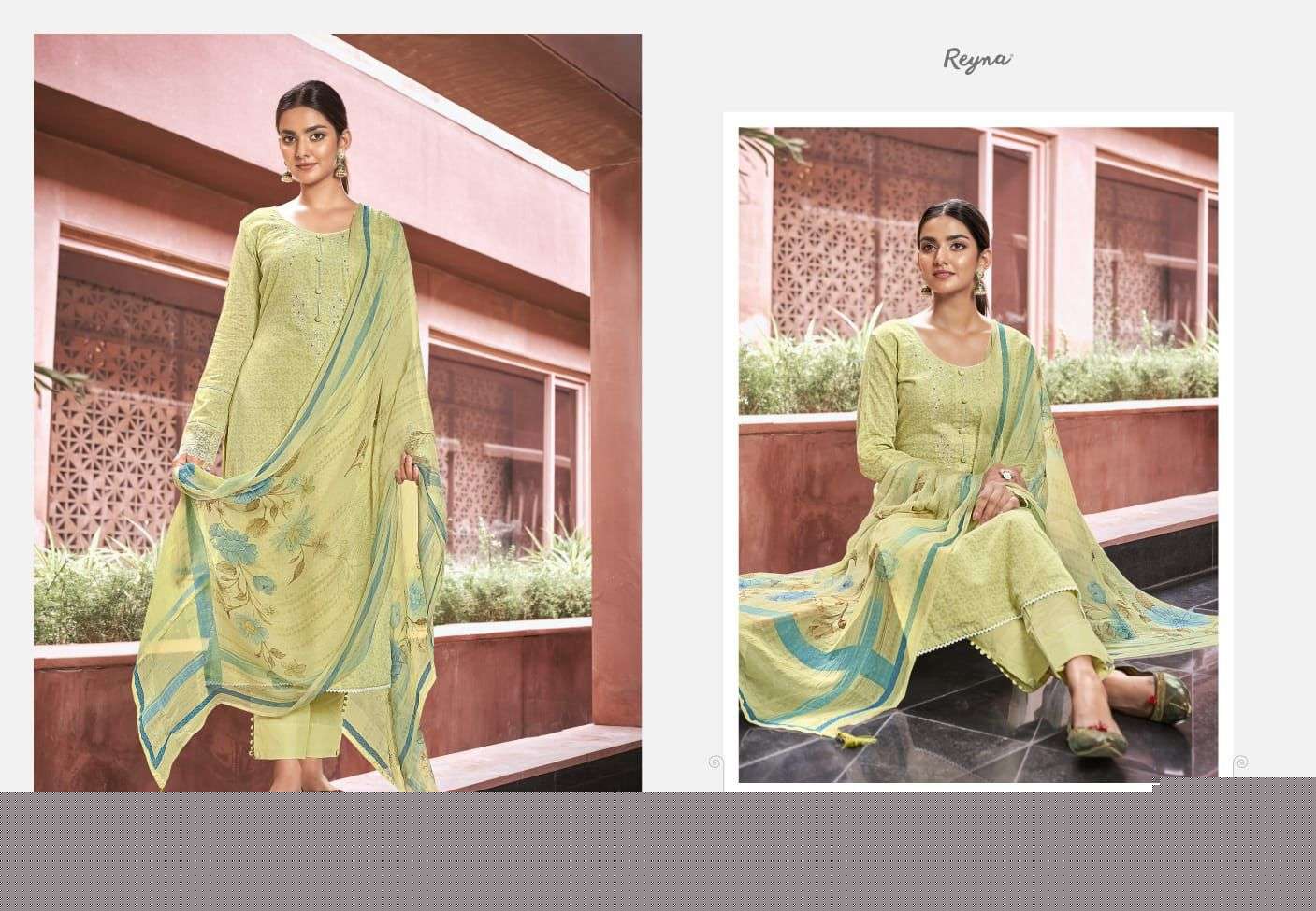 ENDLESS SUMMER VOL-3 BY REYNA 791 TO 797 SERIES BEAUTIFUL SUITS COLORFUL STYLISH FANCY CASUAL WEAR & ETHNIC WEAR PREMIUM COTTON PRINT DRESSES AT WHOLESALE PRICE