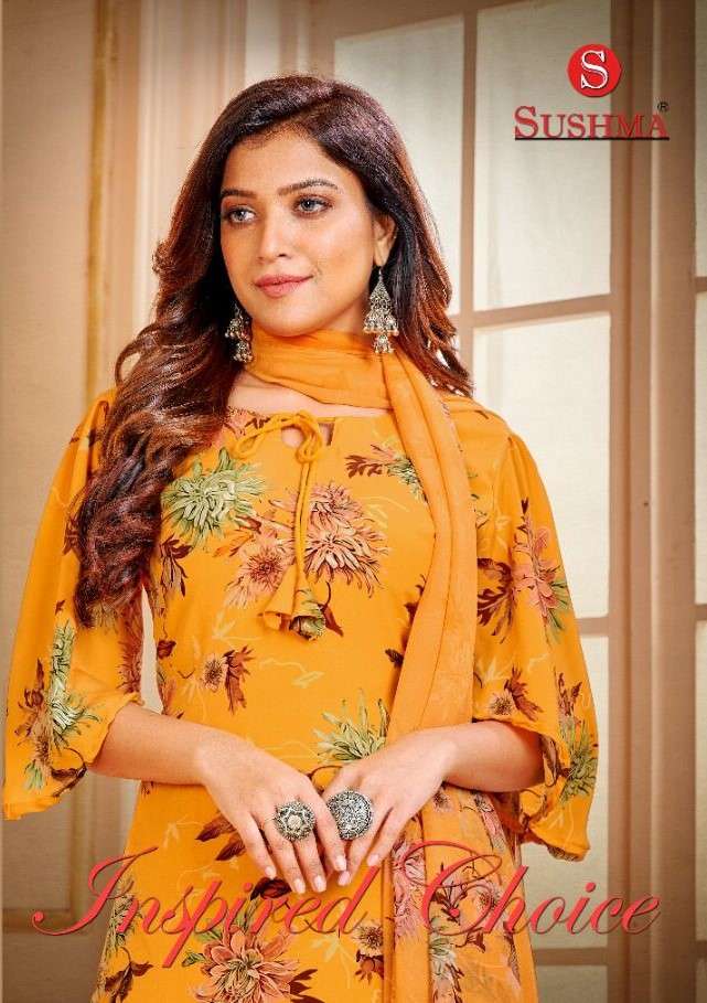 INSPIRED CHOICE BY SUSHMA 30001 TO 30010 SERIES BEAUTIFUL SUITS COLORFUL STYLISH FANCY CASUAL WEAR & ETHNIC WEAR FANCY DRESSES AT WHOLESALE PRICE