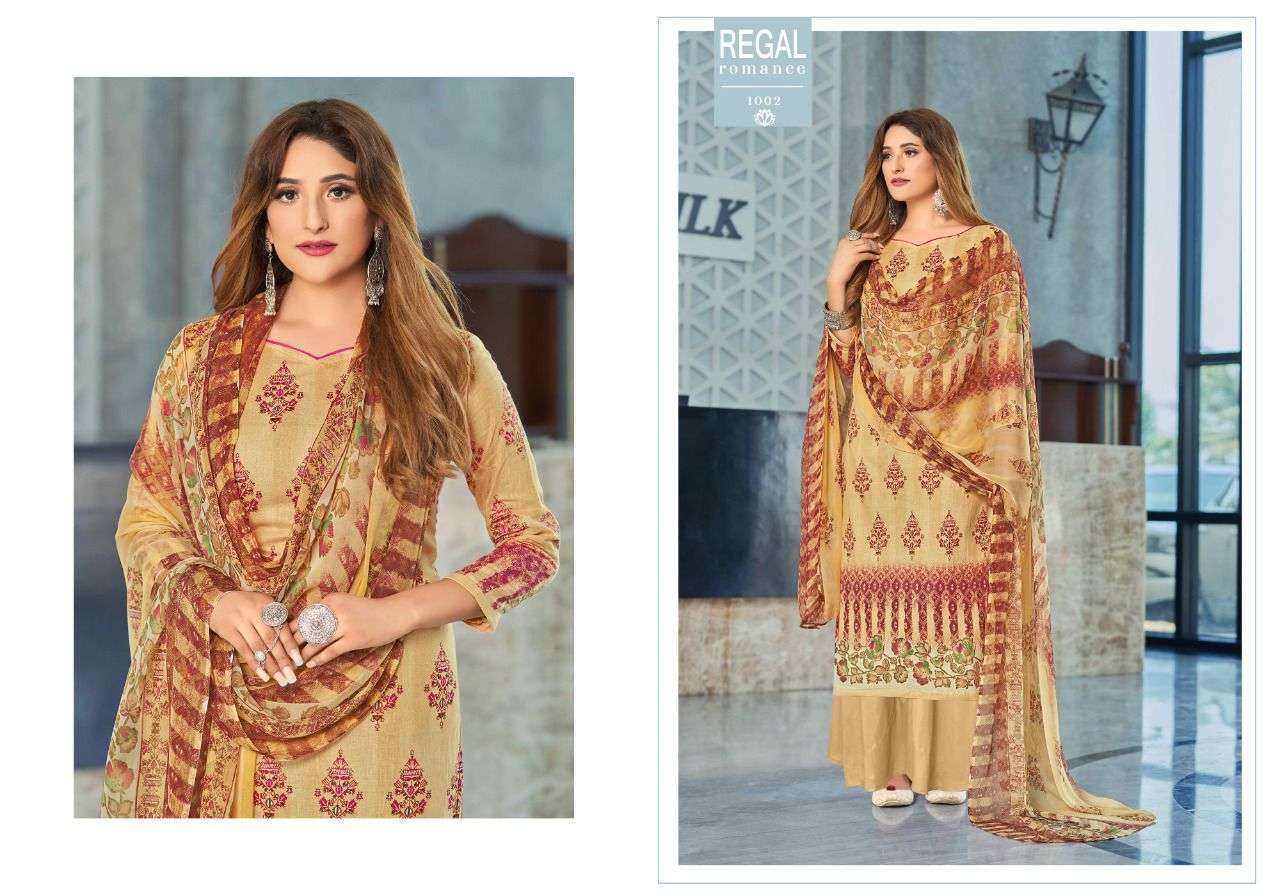 KAABIL BY KESARIYA 1001 TO 1008 SERIES BEAUTIFUL SUITS COLORFUL STYLISH FANCY CASUAL WEAR & ETHNIC WEAR PURE CAMBRIC PRINT DRESSES AT WHOLESALE PRICE