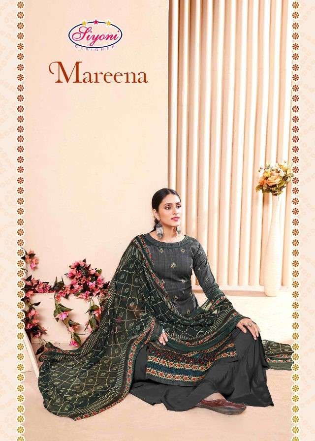 MAREENA BY SIYONI 1001 TO 1008 SERIES BEAUTIFUL SUITS COLORFUL STYLISH FANCY CASUAL WEAR & ETHNIC WEAR PURE JAM COTTON DIGITAL PRINT DRESSES AT WHOLESALE PRICE
