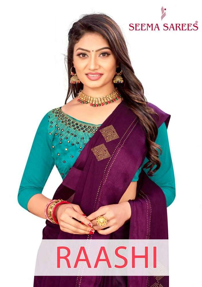 RAAASHI BY SEEMA SAREES 1001 TO 1008 SERIES INDIAN TRADITIONAL WEAR COLLECTION BEAUTIFUL STYLISH FANCY COLORFUL PARTY WEAR & OCCASIONAL WEAR SATIN SAREES AT WHOLESALE