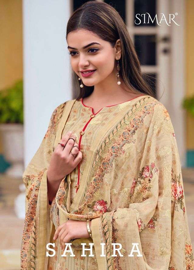 SAHIRA BY GLOSSY 1575 TO 1582 SERIES BEAUTIFUL SUITS COLORFUL STYLISH FANCY CASUAL WEAR & ETHNIC WEAR JAAM COTTON DIGITAL PRINT DRESSES AT WHOLESALE PRICE