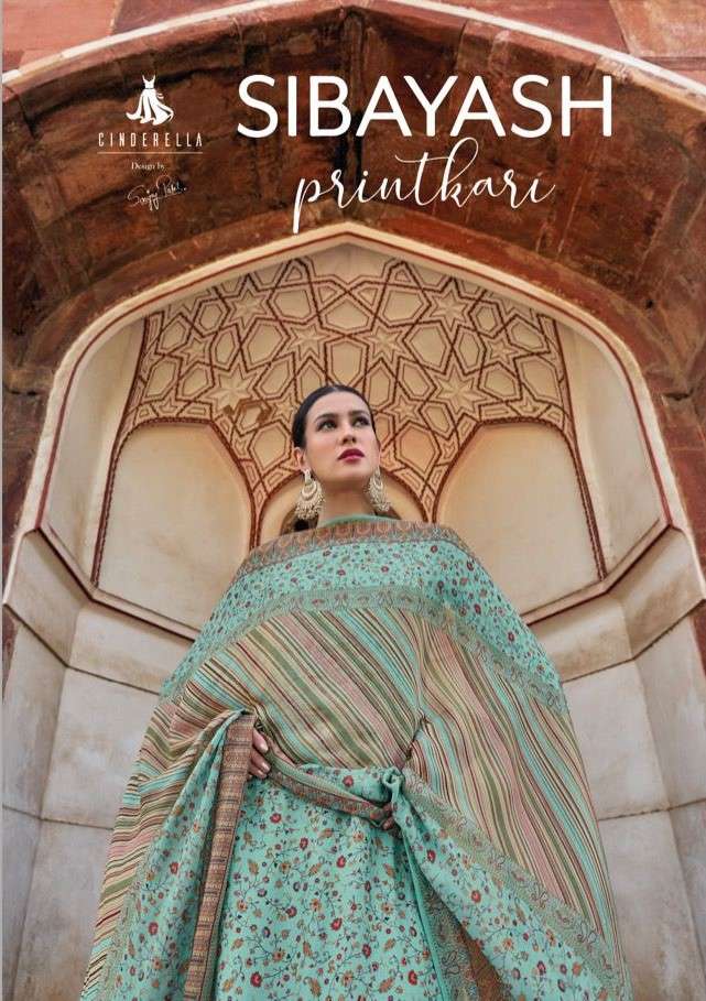SIBAYASH BY CINDERELLA 10063 TO 10068 SERIES BEAUTIFUL SUITS COLORFUL STYLISH FANCY CASUAL WEAR & ETHNIC WEAR PURE MUSLIN DIGITAL PRINT DRESSES AT WHOLESALE PRICE