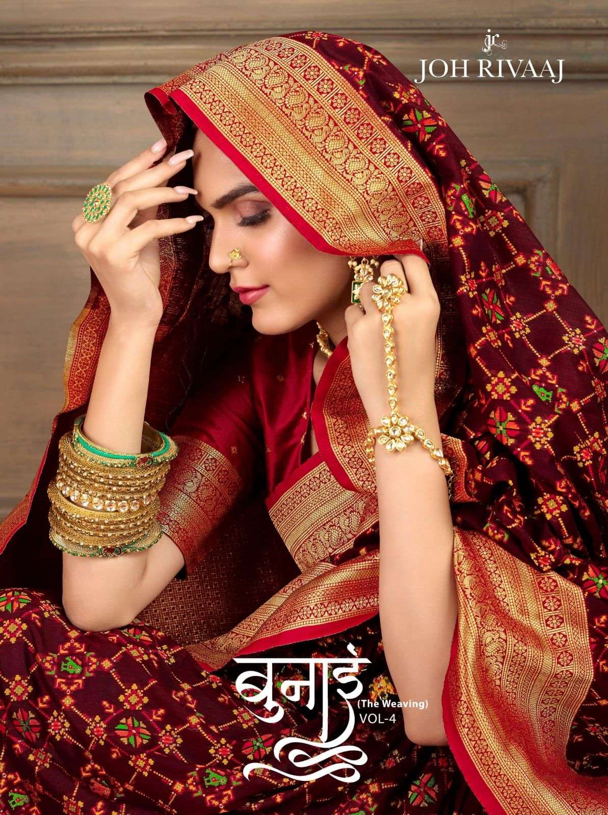 Bunai Vol-4 By Joh Rivaaj 8901 To 8907 Series Indian Traditional Wear Collection Beautiful Stylish Fancy Colorful Party Wear & Occasional Wear Silk Sarees At Wholesale Price