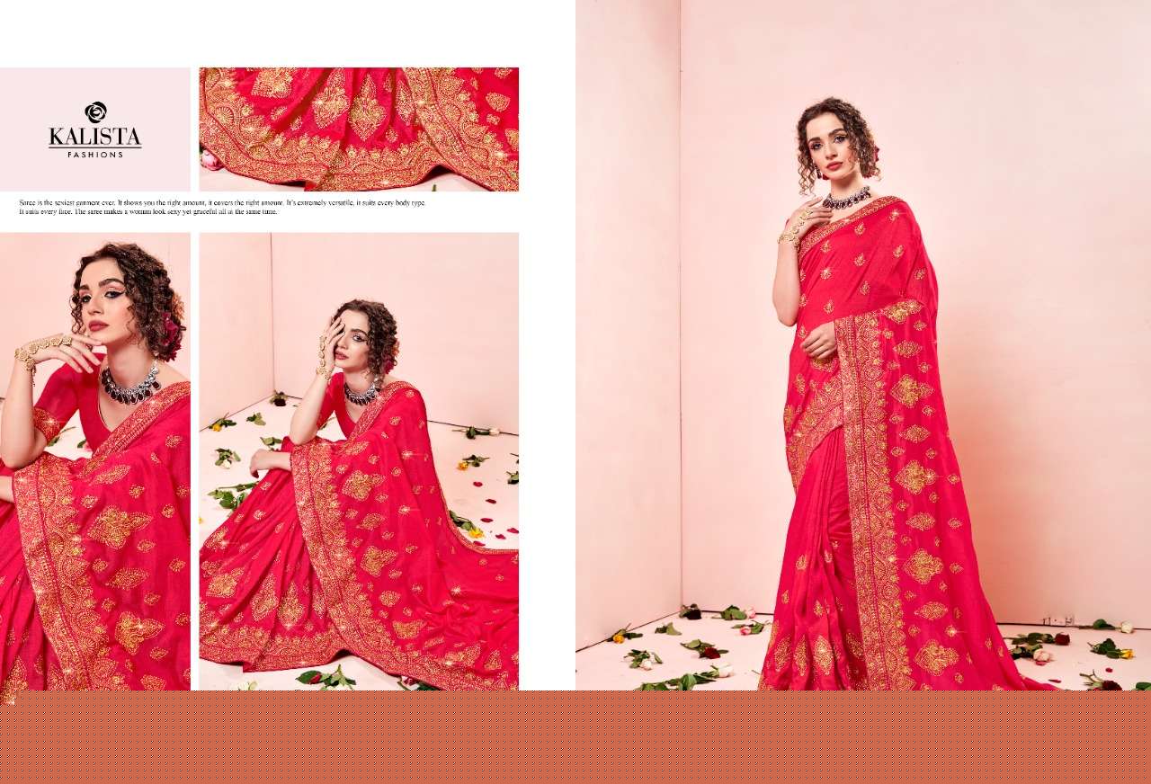 GULKAND VOL-2 BY KALISTA FASHION 47643 TO 47650 SERIES INDIAN TRADITIONAL WEAR COLLECTION BEAUTIFUL STYLISH FANCY COLORFUL PARTY WEAR & OCCASIONAL WEAR GEORGETTE SAREES AT WHOLESALE PRICE