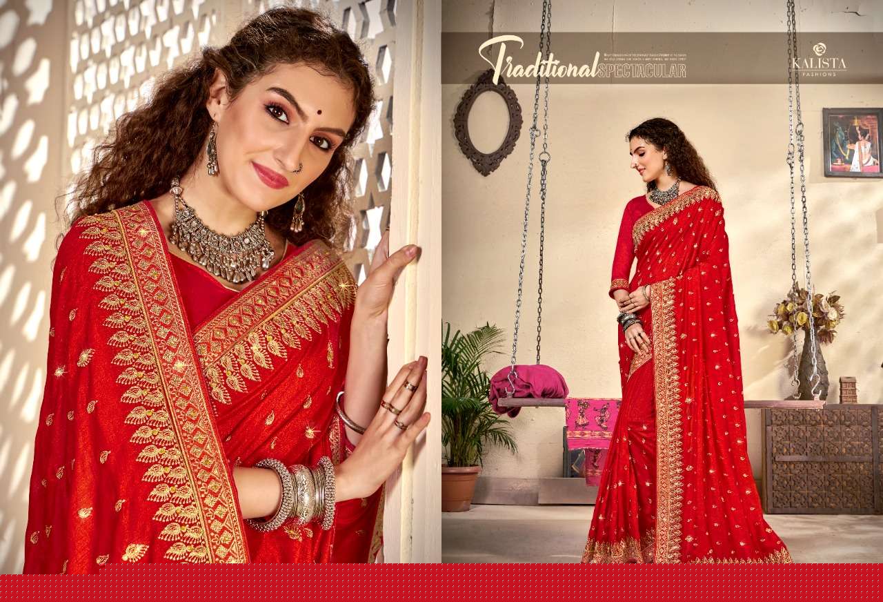 HARSHITA BY KALISTA FASHION 5468 TO 5475 SERIES INDIAN TRADITIONAL WEAR COLLECTION BEAUTIFUL STYLISH FANCY COLORFUL PARTY WEAR & OCCASIONAL WEAR GEORGETTE SAREES AT WHOLESALE PRICE