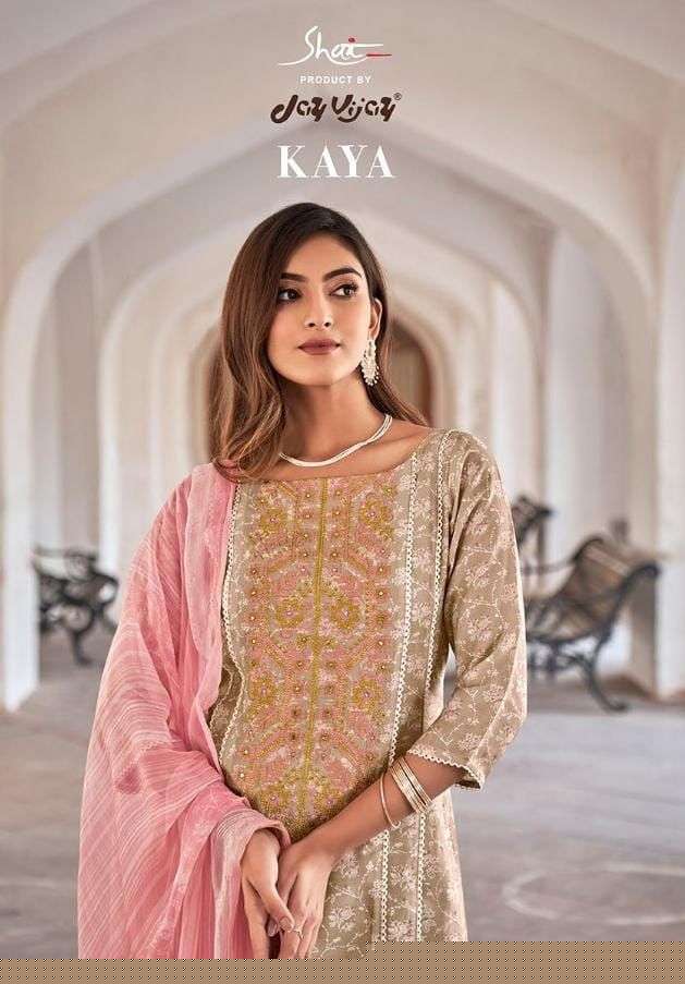 KAYA BY SHAI 2321 TO 2328 SERIES BEAUTIFUL SUITS COLORFUL STYLISH FANCY CASUAL WEAR & ETHNIC WEAR PURE SILK DIGITAL PRINT DRESSES AT WHOLESALE PRICE