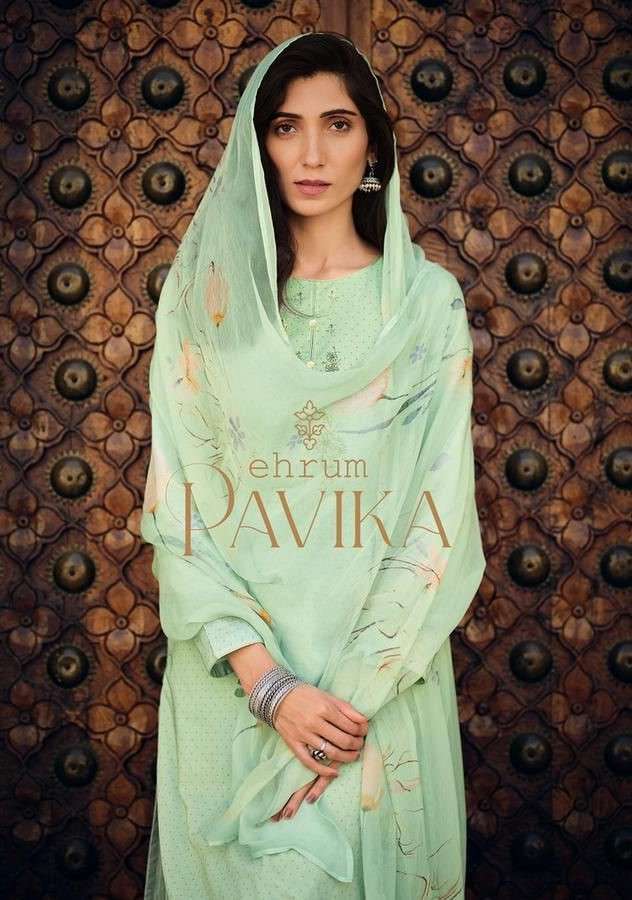 PAVIKA BY EHRUM 41 TO 44 SERIES BEAUTIFUL SUITS COLORFUL STYLISH FANCY CASUAL WEAR & ETHNIC WEAR COTTON PRINT DRESSES AT WHOLESALE PRICE