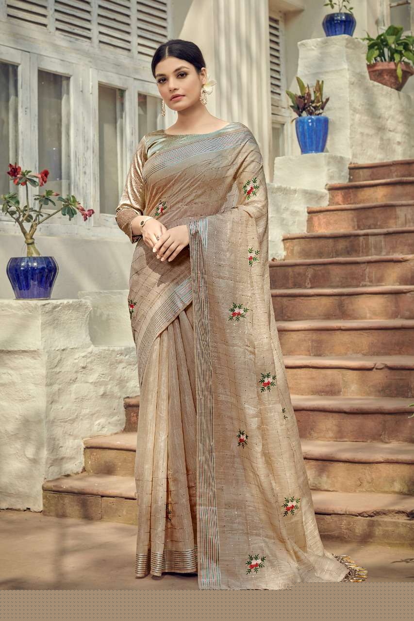 TANABANA COTTON BY YADU NANDAN FASHION 01 TO 04 SERIES INDIAN TRADITIONAL WEAR COLLECTION BEAUTIFUL STYLISH FANCY COLORFUL PARTY WEAR & OCCASIONAL WEAR COTTON EMBROIDERED SAREES AT WHOLESALE PRICE