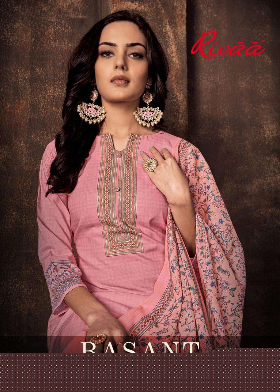 BASANT BY RIVAA 3219 TO 3225 SERIES BEAUTIFUL SUITS COLORFUL STYLISH FANCY CASUAL WEAR & ETHNIC WEAR COTTON DIGITAL PRINT DRESSES AT WHOLESALE PRICE