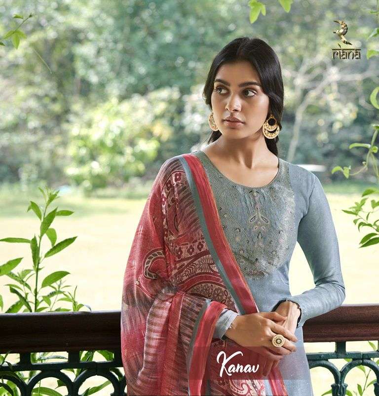 KANAV BY RIANA 63700 TO 63706 SERIES BEAUTIFUL SUITS COLORFUL STYLISH FANCY CASUAL WEAR & ETHNIC WEAR VISCOSE SILK DRESSES AT WHOLESALE PRICE