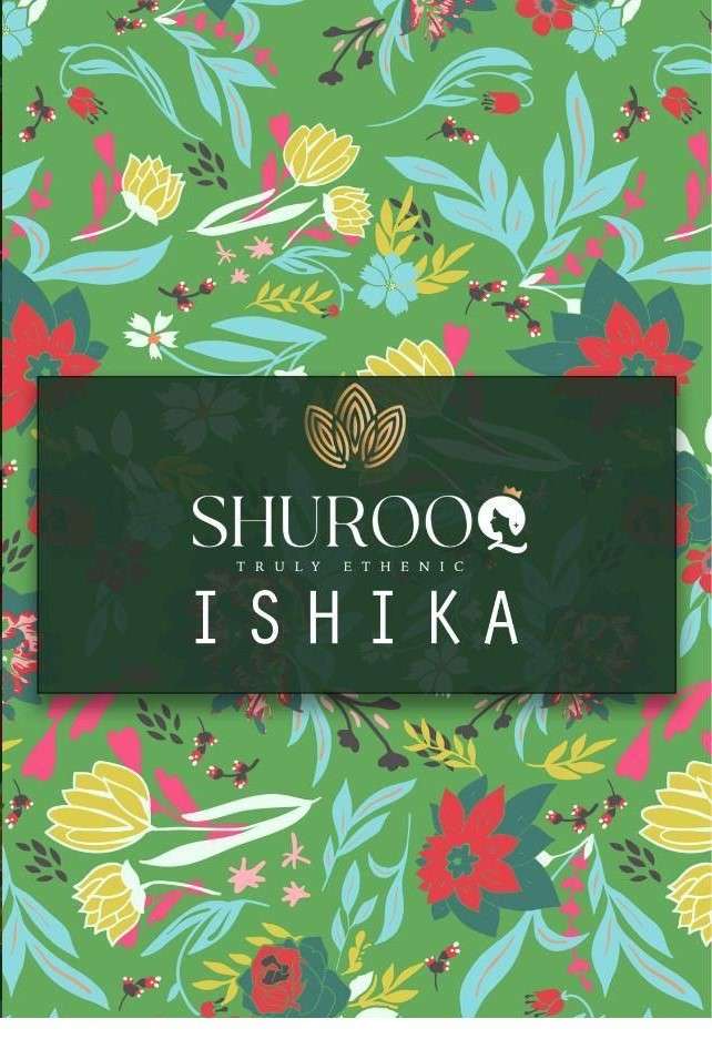 ISHIKA BY SHUROOQ 01 TO 04 SERIES BEAUTIFUL SUITS COLORFUL STYLISH FANCY CASUAL WEAR & ETHNIC WEAR SILK JQCAUARD DRESSES AT WHOLESALE PRICE
