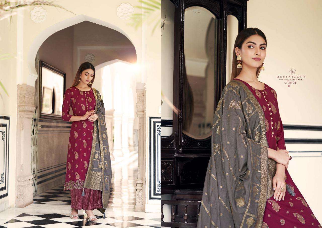 NAQSH BY SARGAM PRINTS 303-001 TO 303-008 SERIES BEAUTIFUL SUITS COLORFUL STYLISH FANCY CASUAL WEAR & ETHNIC WEAR PURE MUSLIN SILK PRINT DRESSES AT WHOLESALE PRICE