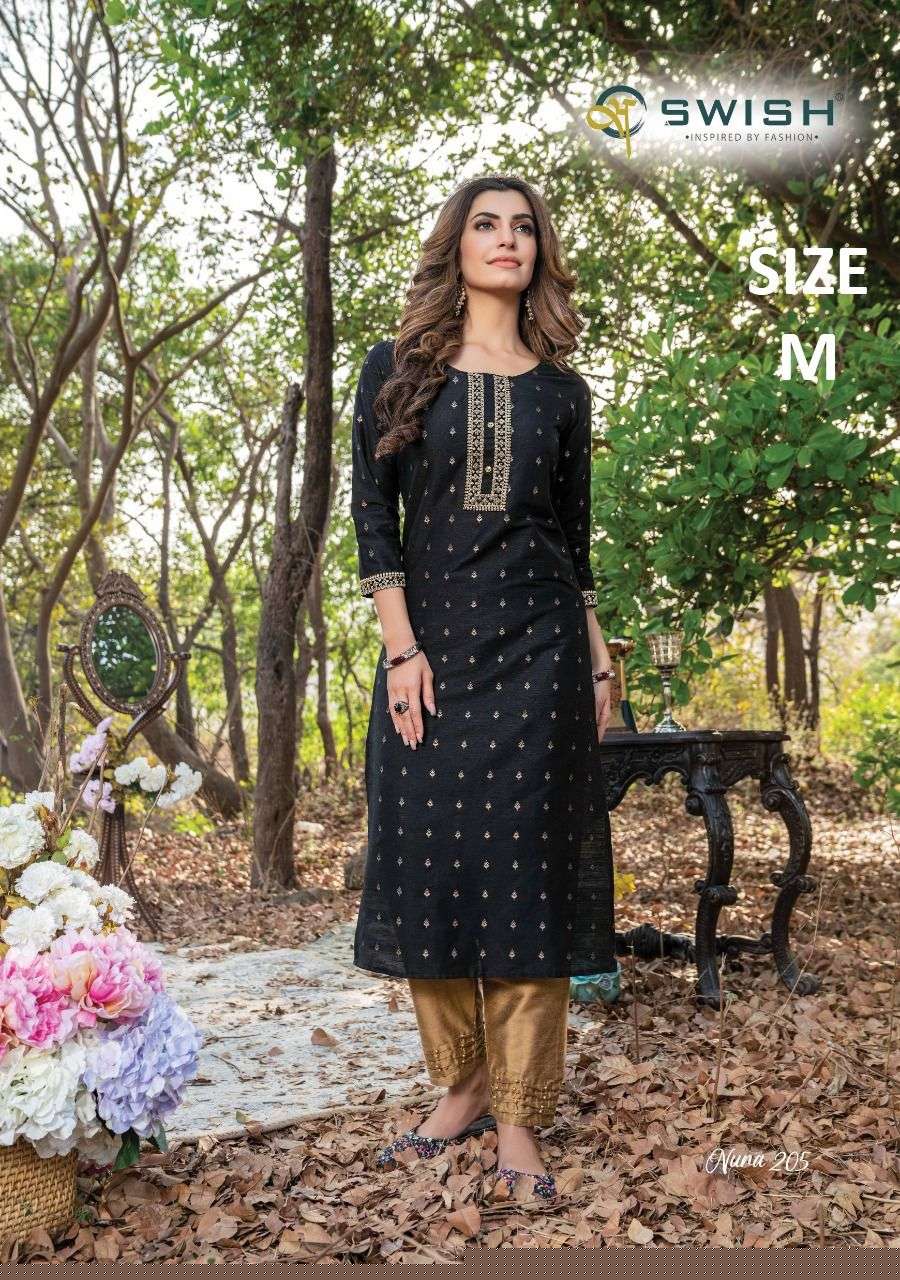 NURA VOL-2 NX BY SWISH DESIGNER STYLISH FANCY COLORFUL BEAUTIFUL PARTY WEAR & ETHNIC WEAR COLLECTION PURE SILK KURTIS AT WHOLESALE PRICE