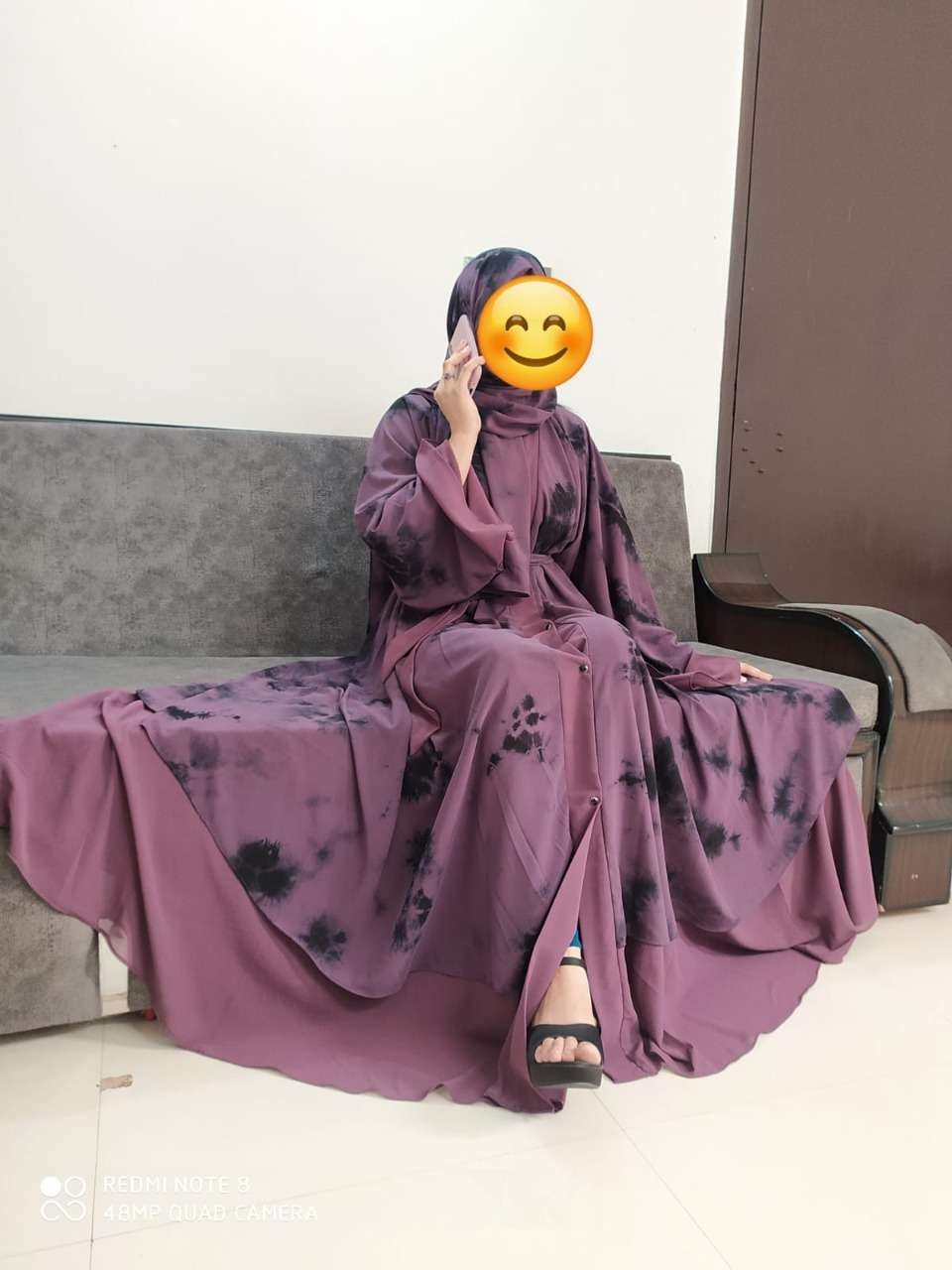 TYE DYE DOUBLE LAYER BY FASHID WHOLESALE 01 TO 05 SERIES BEAUTIFUL STYLISH FANCY COLORFUL CASUAL WEAR & ETHNIC WEAR FANCY BURQA AT WHOLESALE PRICE