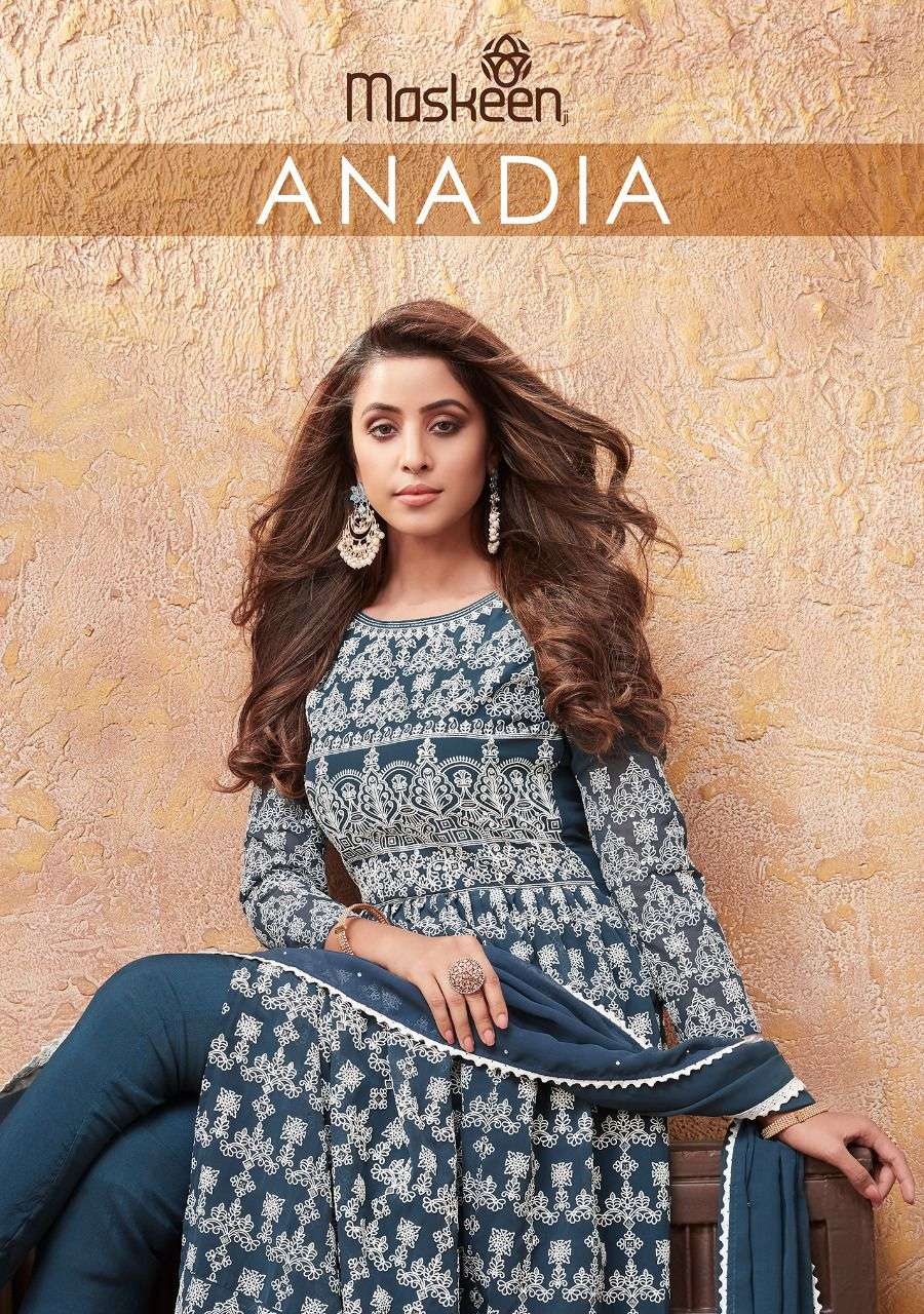 ANADIA BY MAISHA 3246 TO 3249 SERIES BEAUTIFUL SUITS COLORFUL STYLISH FANCY CASUAL WEAR & ETHNIC WEAR PURE GEORGETTE DRESSES AT WHOLESALE PRICE