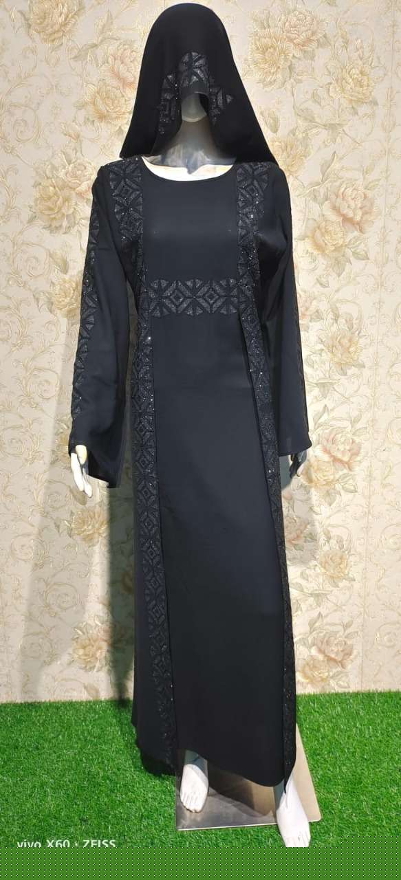 BRUSH PRINT BY FASHID WHOLESALE BEAUTIFUL STYLISH FANCY COLORFUL CASUAL WEAR & ETHNIC WEAR FANCY BURQA AT WHOLESALE PRICE