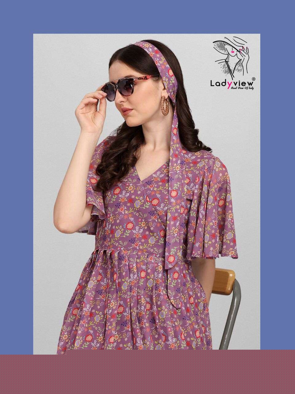 FUSION BY LADY VIEW 253 TO 257 SERIES DESIGNER STYLISH FANCY COLORFUL BEAUTIFUL PARTY WEAR & ETHNIC WEAR COLLECTION HEAVY GEORGETTE GOWN AT WHOLESALE PRICE