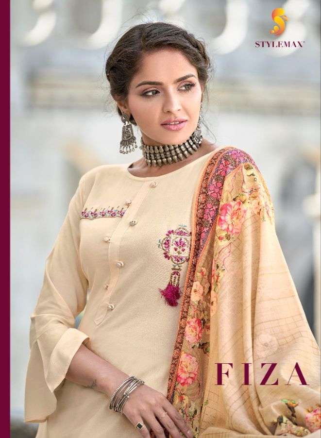 FIZA BY STYLEMAX 91 TO 96 SERIES BEAUTIFUL SUITS COLORFUL STYLISH FANCY CASUAL WEAR & ETHNIC WEAR RAYON DRESSES AT WHOLESALE PRICE