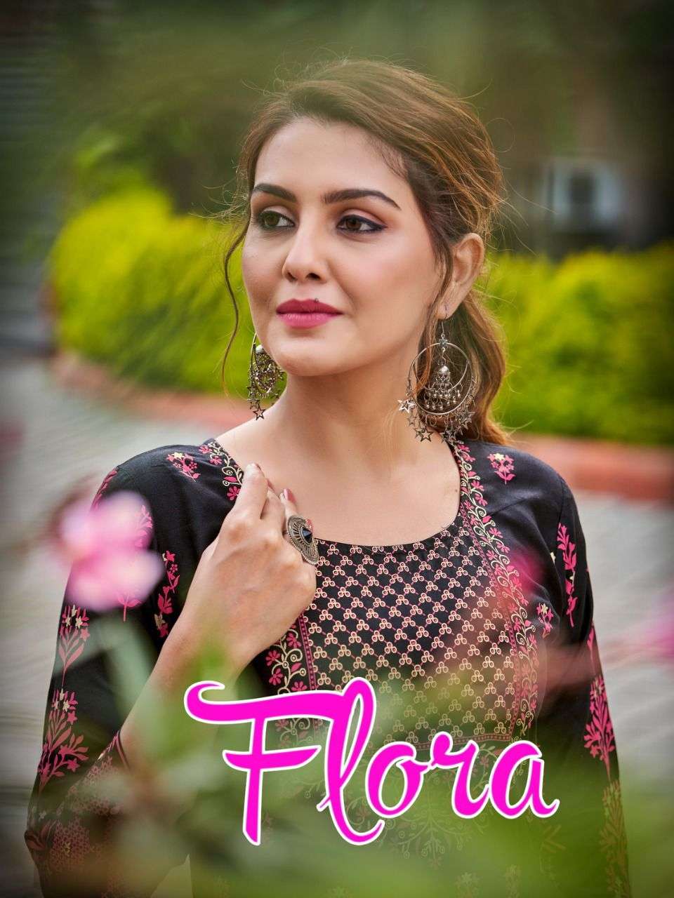 Flora By Banwery Fashion 1001 To 1008 Series Beautiful Stylish Fancy Colorful Casual Wear & Ethnic Wear Rayon Foil Gowns At Wholesale Price
