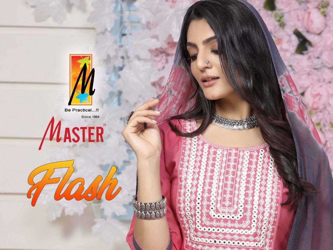 FLASH BY MASTER 101 TO 108 SERIES BEAUTIFUL PATIYALA SUITS COLORFUL STYLISH FANCY CASUAL WEAR & ETHNIC WEAR RAYON WITH WORK DRESSES AT WHOLESALE PRICE
