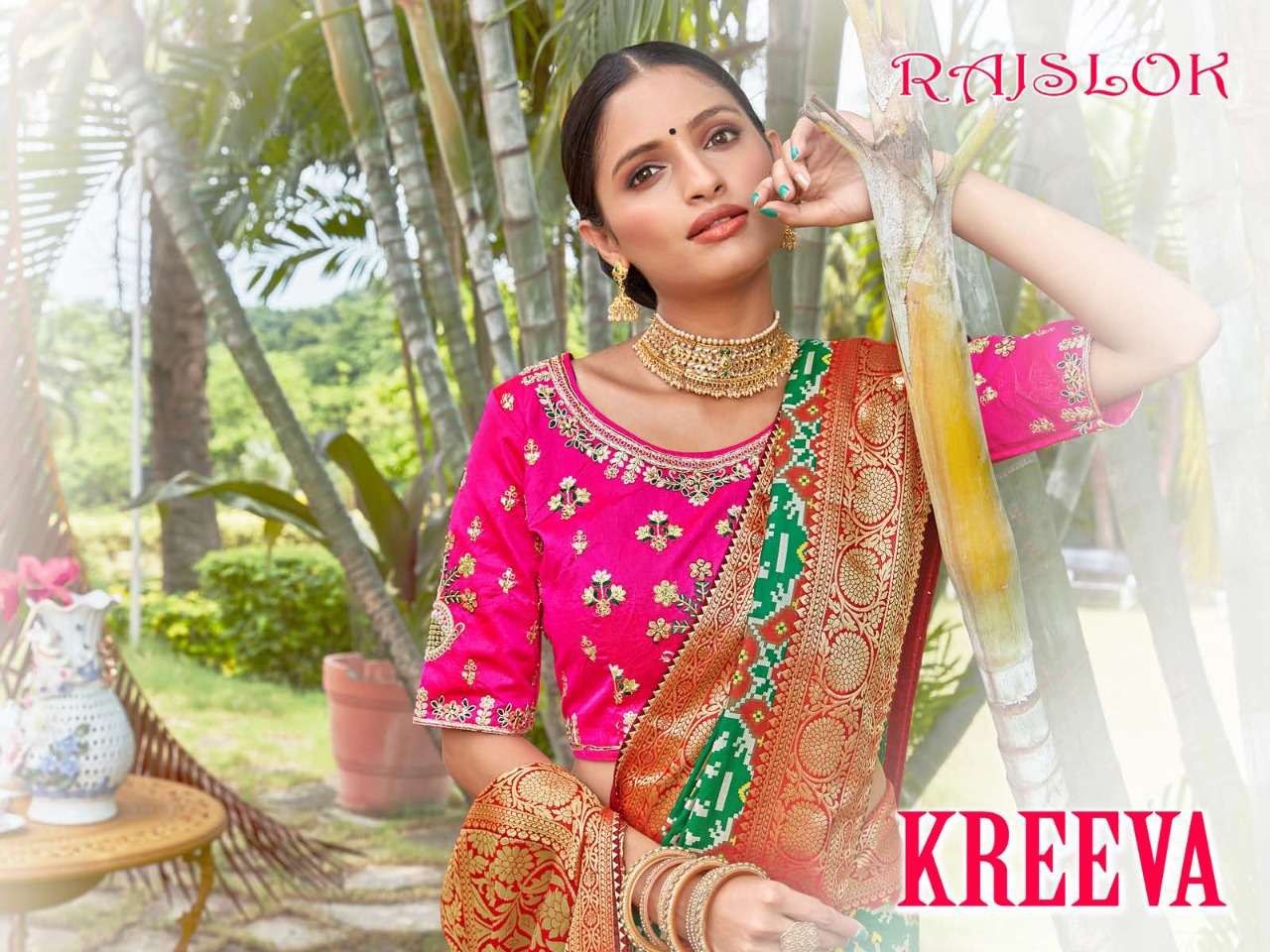 KREEVA BY RAJSLOK 15021 TO 15028 SERIES INDIAN TRADITIONAL WEAR COLLECTION BEAUTIFUL STYLISH FANCY COLORFUL PARTY WEAR & OCCASIONAL WEAR SOFT SILK SAREES AT WHOLESALE PRICE