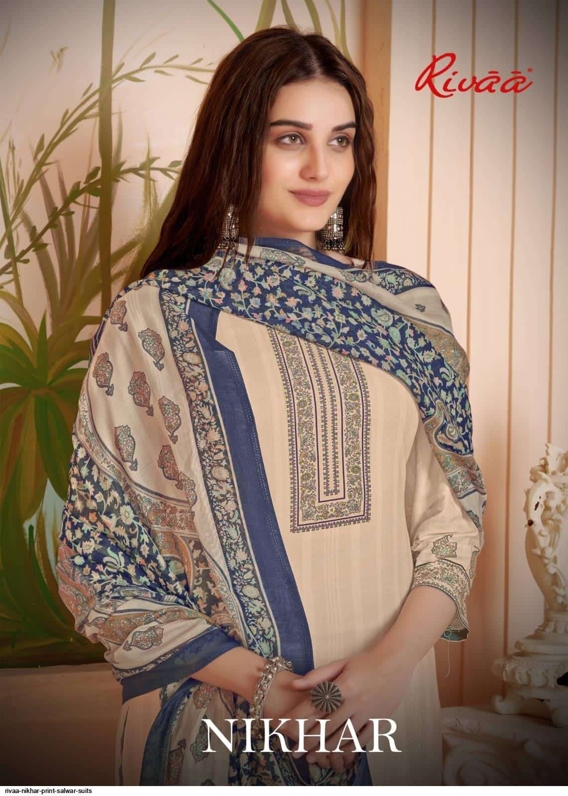 NIKHAR BY RIVAA 2973 TO 2979 SERIES FESTIVE SUITS BEAUTIFUL FANCY COLORFUL STYLISH PARTY WEAR & OCCASIONAL WEAR MOHAIR DIGITAL PRINT DRESSES AT WHOLESALE PRICE