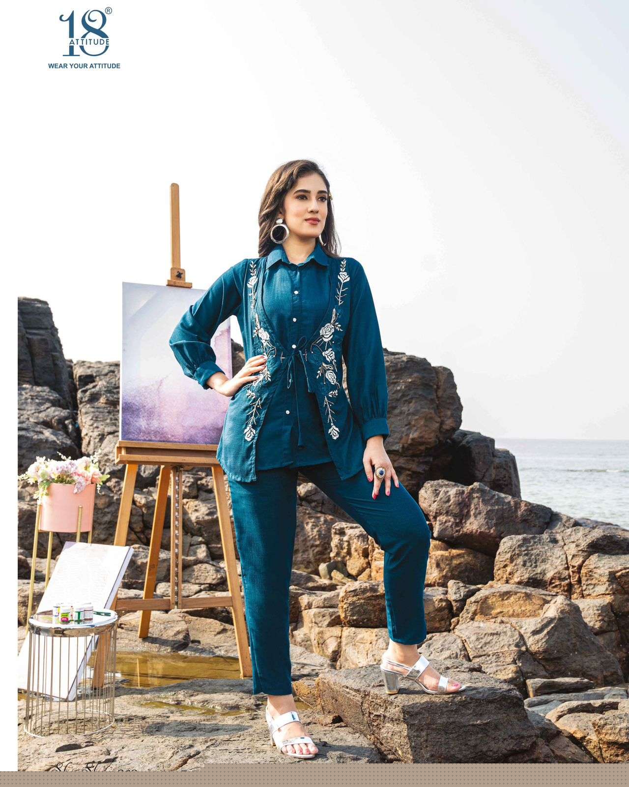 Sho-Shaa Vol-2 By 18 Attitude 201 To 207 Series Designer Stylish Fancy Colorful Beautiful Party Wear & Ethnic Wear Collection Orbit Latex Tops With Bottom At Wholesale Price