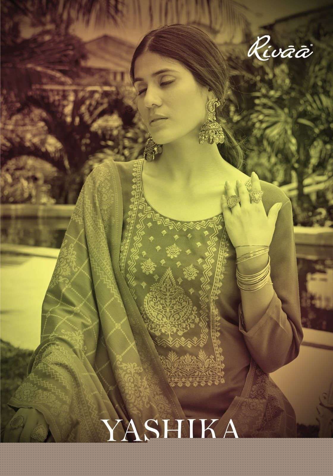 YASHIKA BY RIVAA 2786 TO 2792 SERIES BEAUTIFUL SUMMER COLLECTION PAKISATNI SUITS STYLISH FANCY COLORFUL CASUAL WEAR & ETHNIC WEAR HEAVY PASHMINA EMBROIDERED DRESSES AT WHOLESALE PRICE
