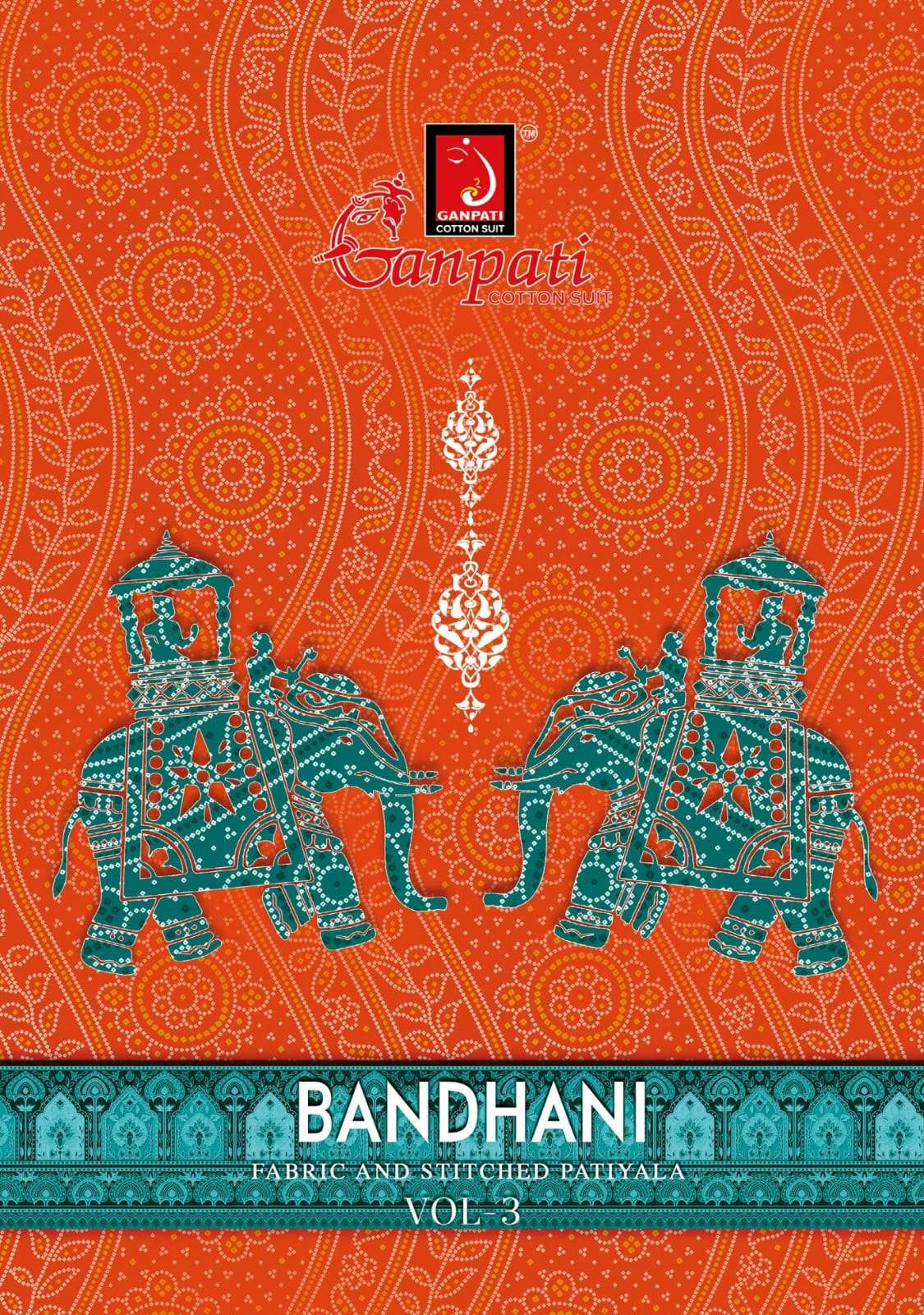 BANDHANI VOL-3 BY GANPATI COTTON SUITS 301 TO 312 SERIES BEAUTIFUL SUITS COLORFUL STYLISH FANCY CASUAL WEAR & ETHNIC WEAR PURE COTTON PRINT DRESSES AT WHOLESALE PRICE