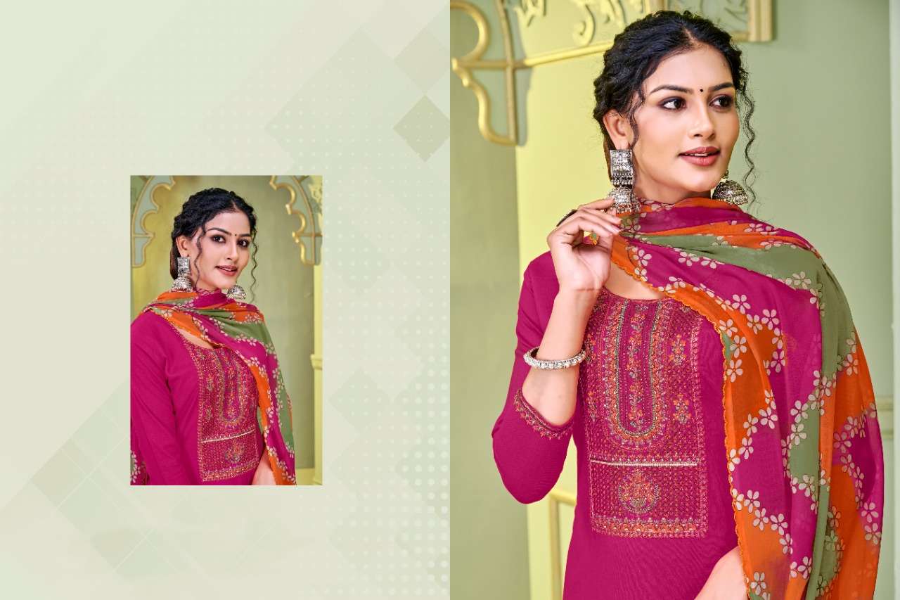 HEMITAGE BY KHWAAB 1001 TO 1008 SERIES BEAUTIFUL PAKISTANI SUITS COLORFUL STYLISH FANCY CASUAL WEAR & ETHNIC WEAR PURE VISCOSE WITH EMBROIDERY DRESSES AT WHOLESALE PRICE