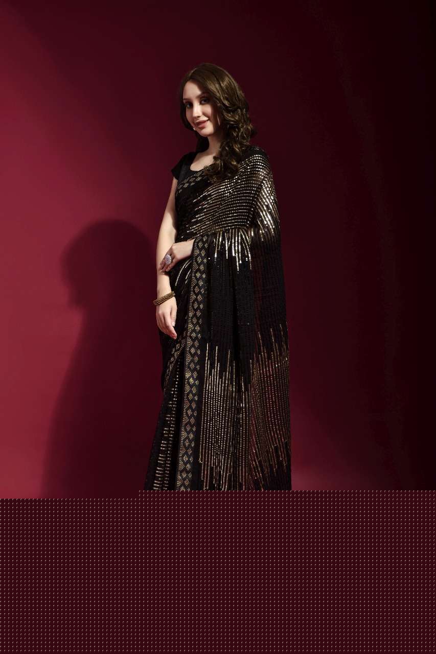 Sequence Vol-7 By Pc 01 To 06 Series Indian Traditional Wear Collection Beautiful Stylish Fancy Colorful Party Wear & Occasional Wear Heavy Georgette Sarees At Wholesale Price