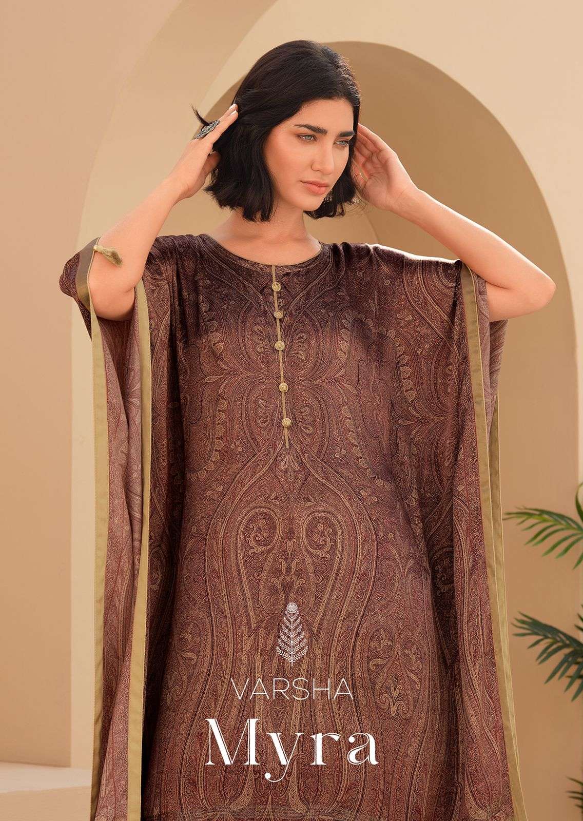 VARSHA BY MYRA M-01 TO M-06 SERIES BEAUTIFUL SUITS COLORFUL STYLISH FANCY CASUAL WEAR & ETHNIC WEAR COTTON PRINT DRESSES AT WHOLESALE PRICE