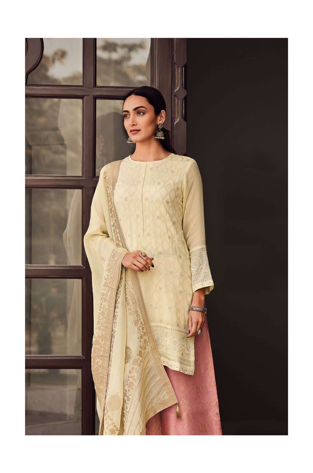 CIDRA BY VARSHA 71 TO 75 SERIES BEAUTIFUL SUITS COLORFUL STYLISH FANCY CASUAL WEAR & ETHNIC WEAR VISCOSE GEORGETTE DRESSES AT WHOLESALE PRICE