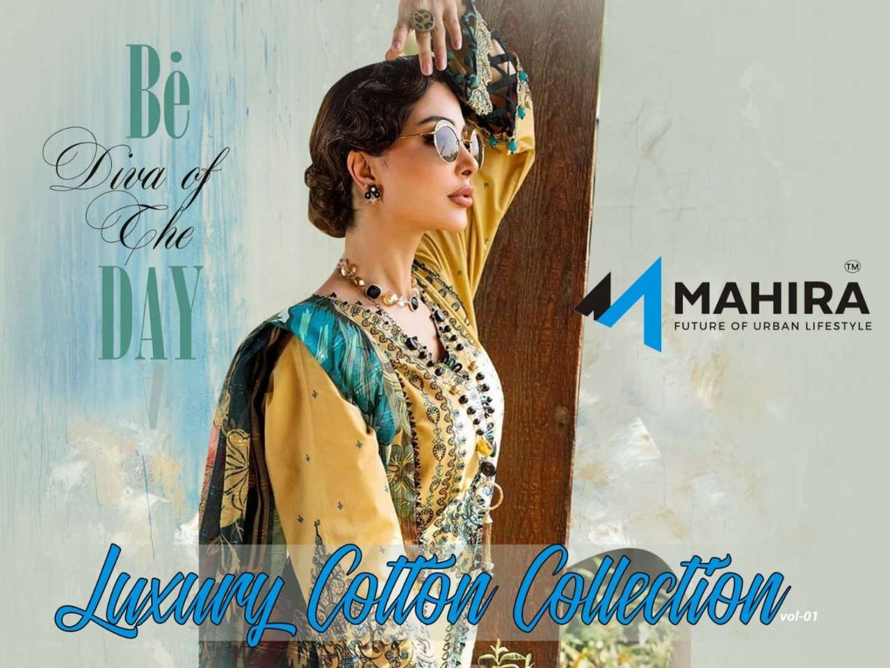 LUXURY COTTON COLLECTION VOL-1 BY MAHIRA 1001 TO 1012 SERIES BEAUTIFUL STYLISH SUITS FANCY COLORFUL CASUAL WEAR & ETHNIC WEAR & READY TO WEAR PURE COTTON DRESSES AT WHOLESALE PRICE