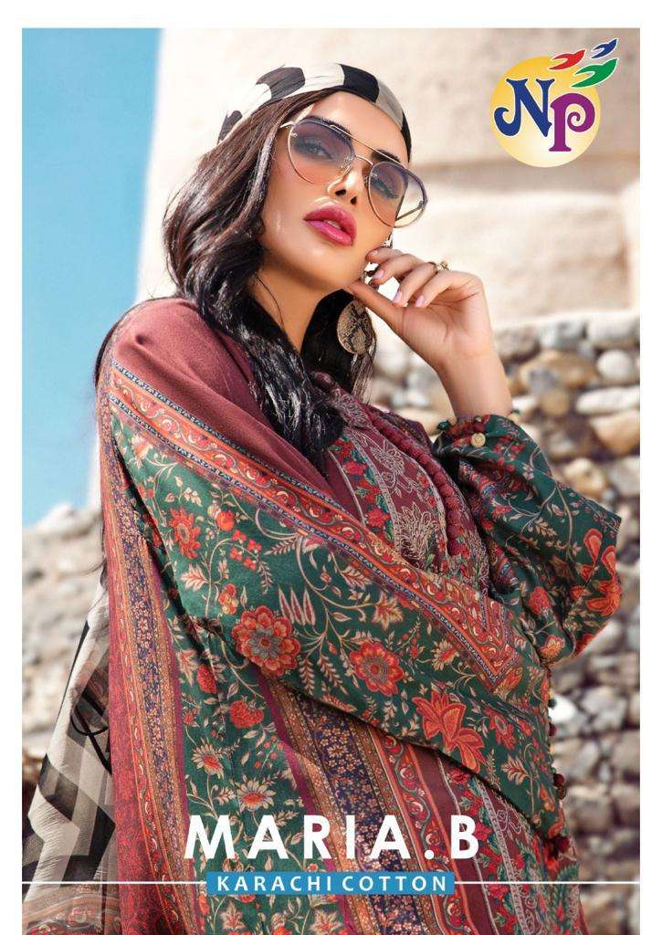MARIA.B BY NAND GOPAL PRINTS 1001 TO 1008 SERIES DESIGNER SUITS BEAUTIFUL FANCY STYLISH COLORFUL PARTY WEAR & OCCASIONAL WEAR COTTON PRINTED DRESSES AT WHOLESALE PRICE