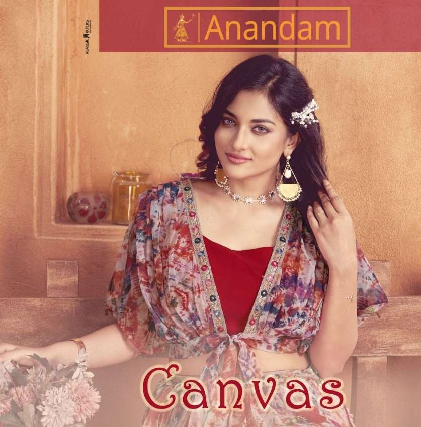 CANVAS BY ANANDAM 2474 TO 2477 SERIES INDIAN TRADITIONAL BEAUTIFUL STYLISH DESIGNER BANARASI SILK JACQUARD EMBROIDERED PARTY WEAR MARBLE LEHENGAS AT WHOLESALE PRICE